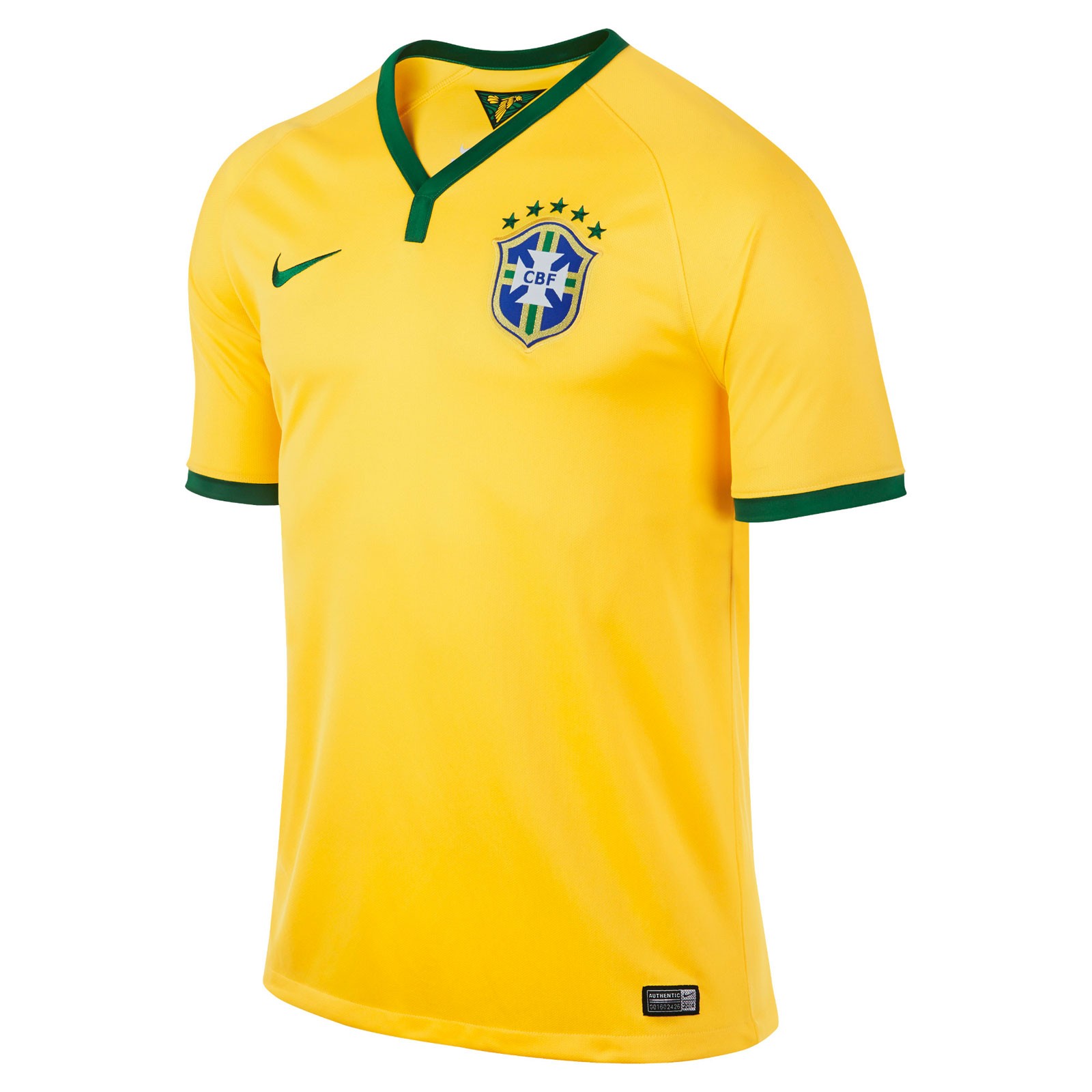 巴西国家队2014世界杯球迷版主场球衣