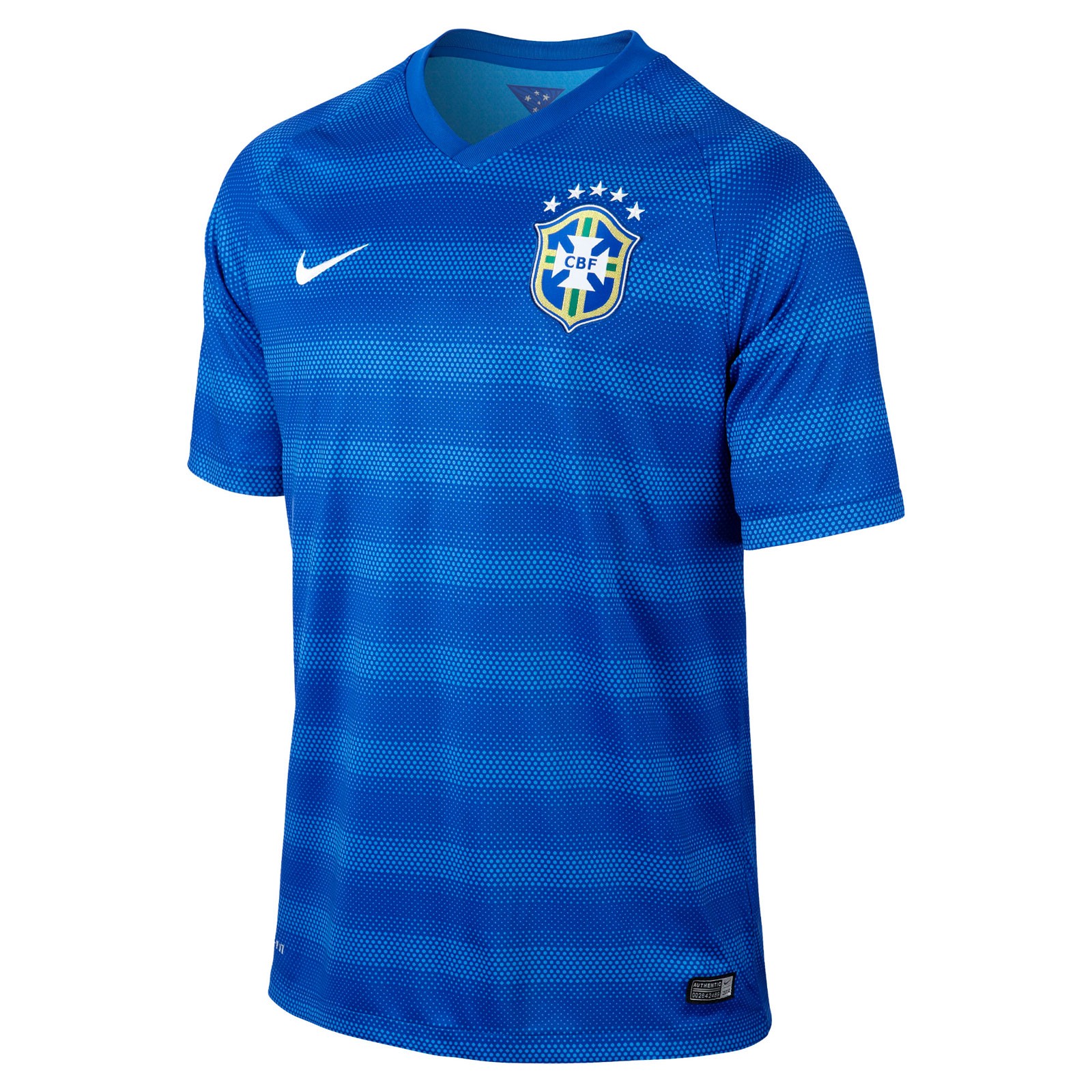 巴西国家队2014世界杯球迷版客场球衣