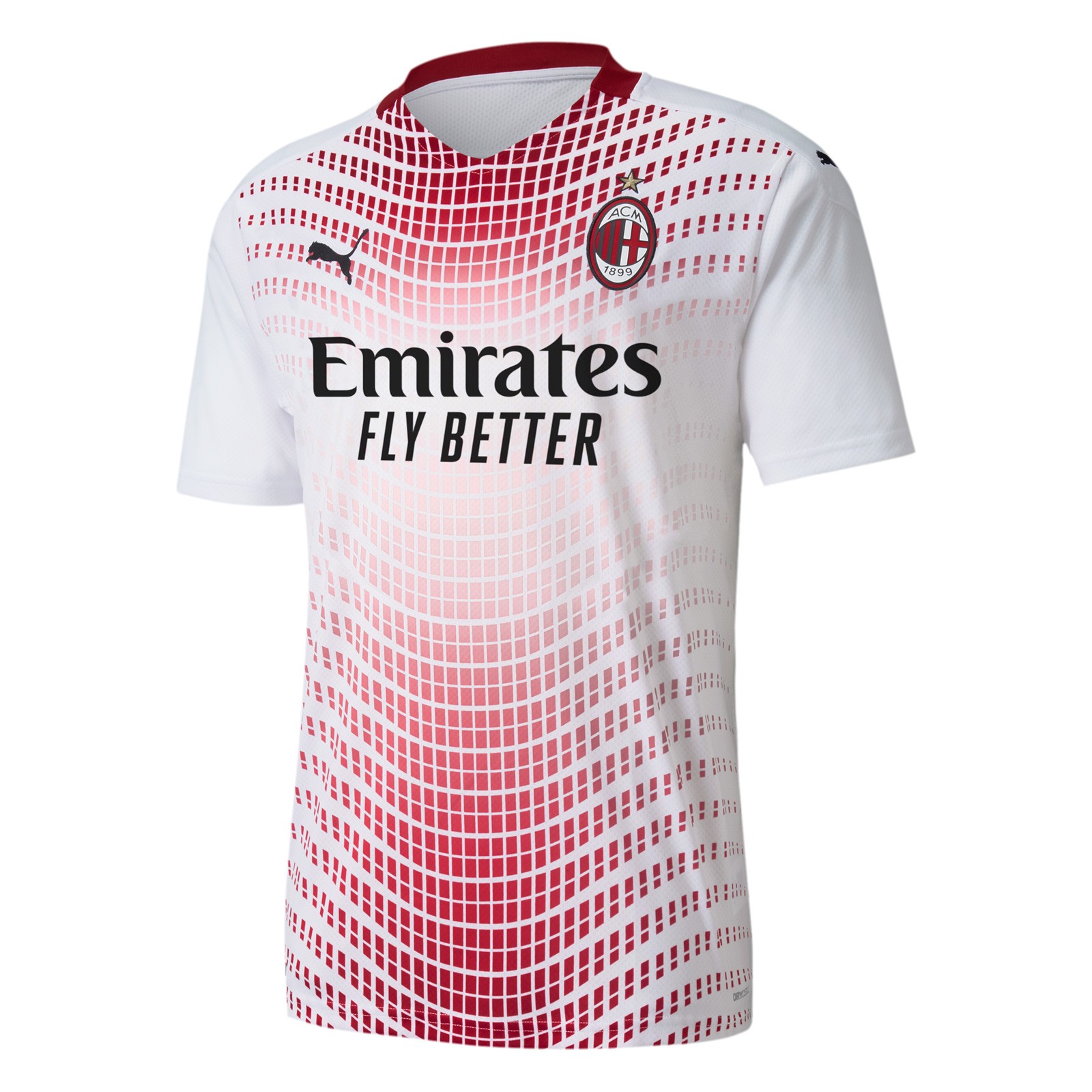 AC米兰2020-21赛季球迷版客场球衣