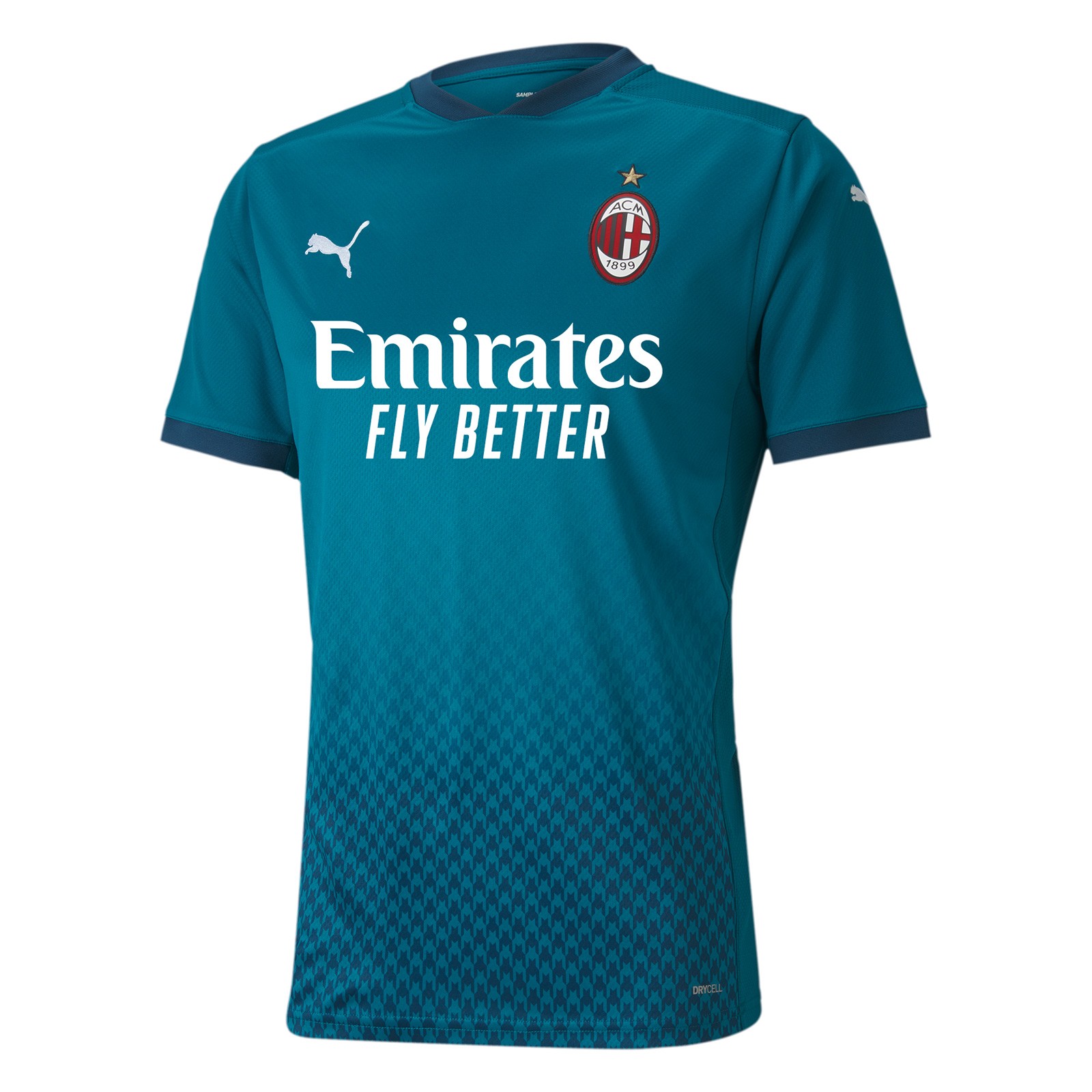 AC米兰2020-21赛季球迷版第二客场球衣