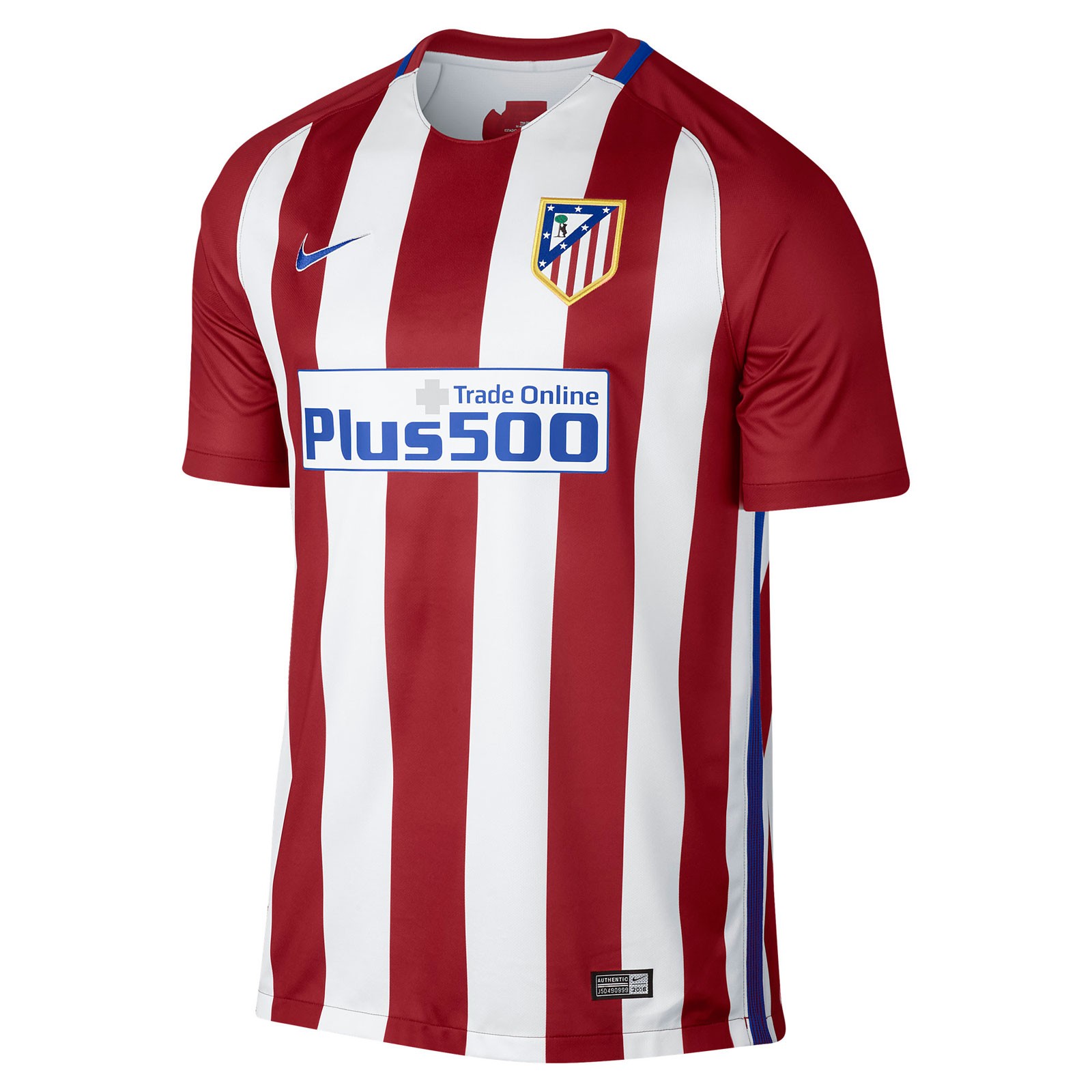 马德里竞技2016-17赛季球迷版主场球衣
