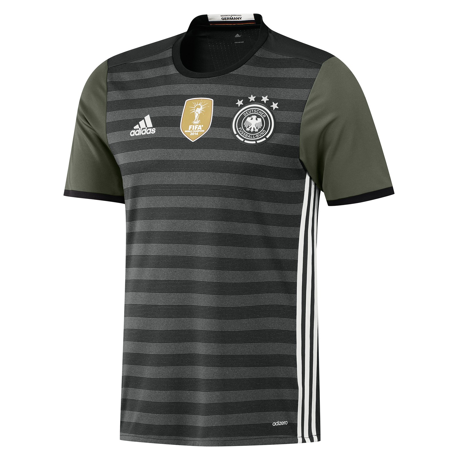 德国国家队2016欧洲杯球员版客场球衣