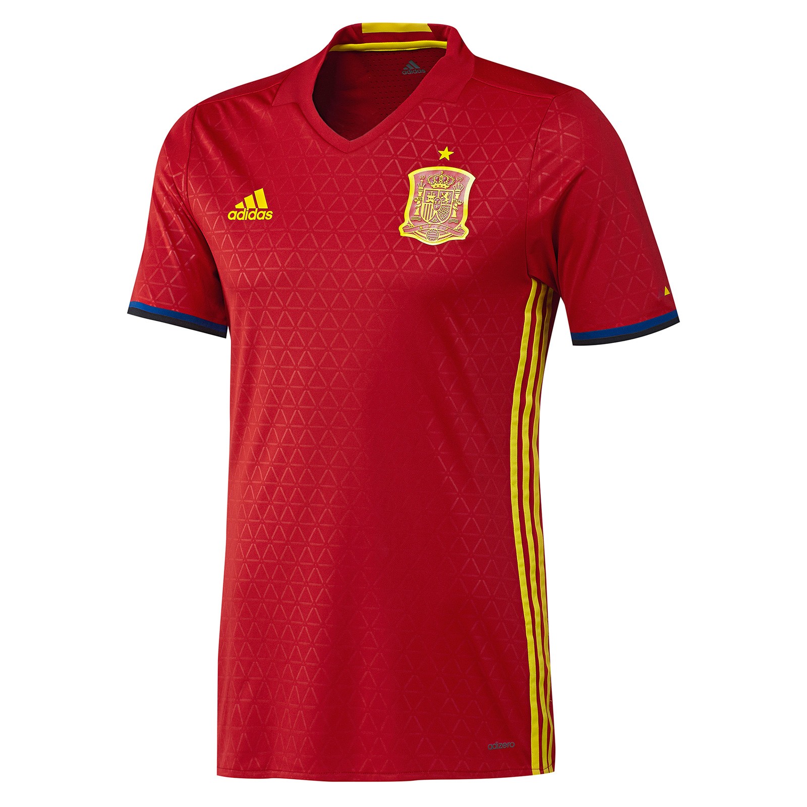 西班牙国家队2016欧洲杯球员版主场球衣