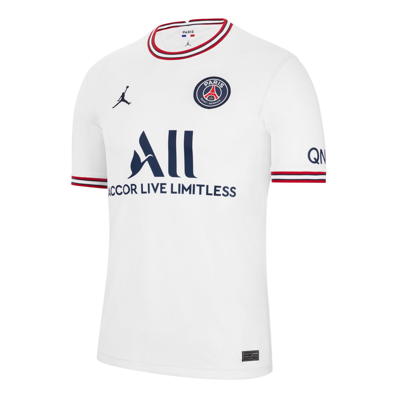 巴黎圣日耳曼2021-22赛季球迷版第三客场球衣