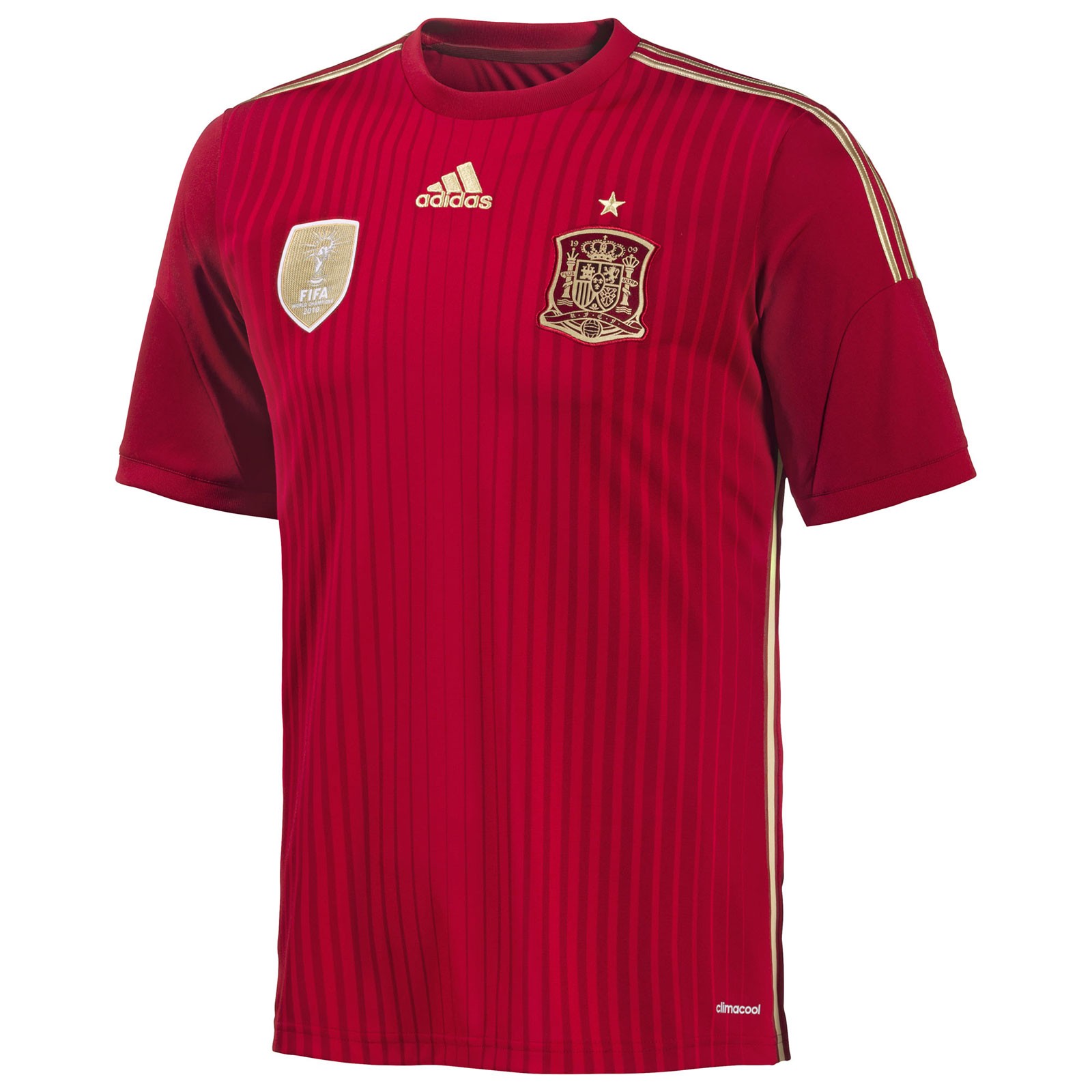 西班牙国家队2014世界杯球迷版主场球衣