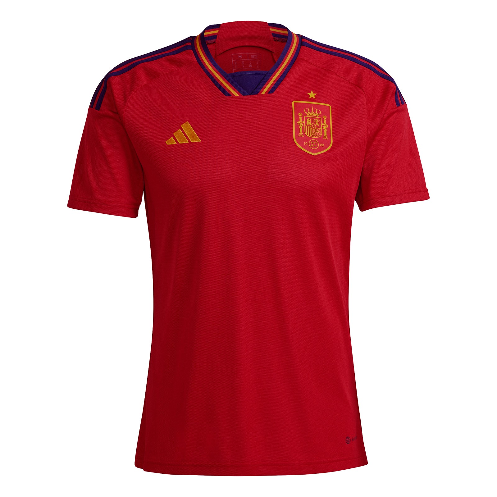 西班牙国家队2022世界杯球迷版主场球衣