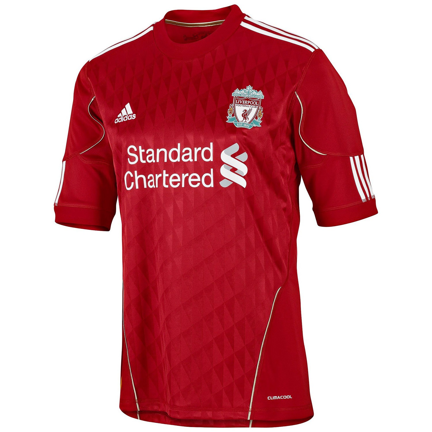 利物浦2010-12赛季球迷版主场球衣