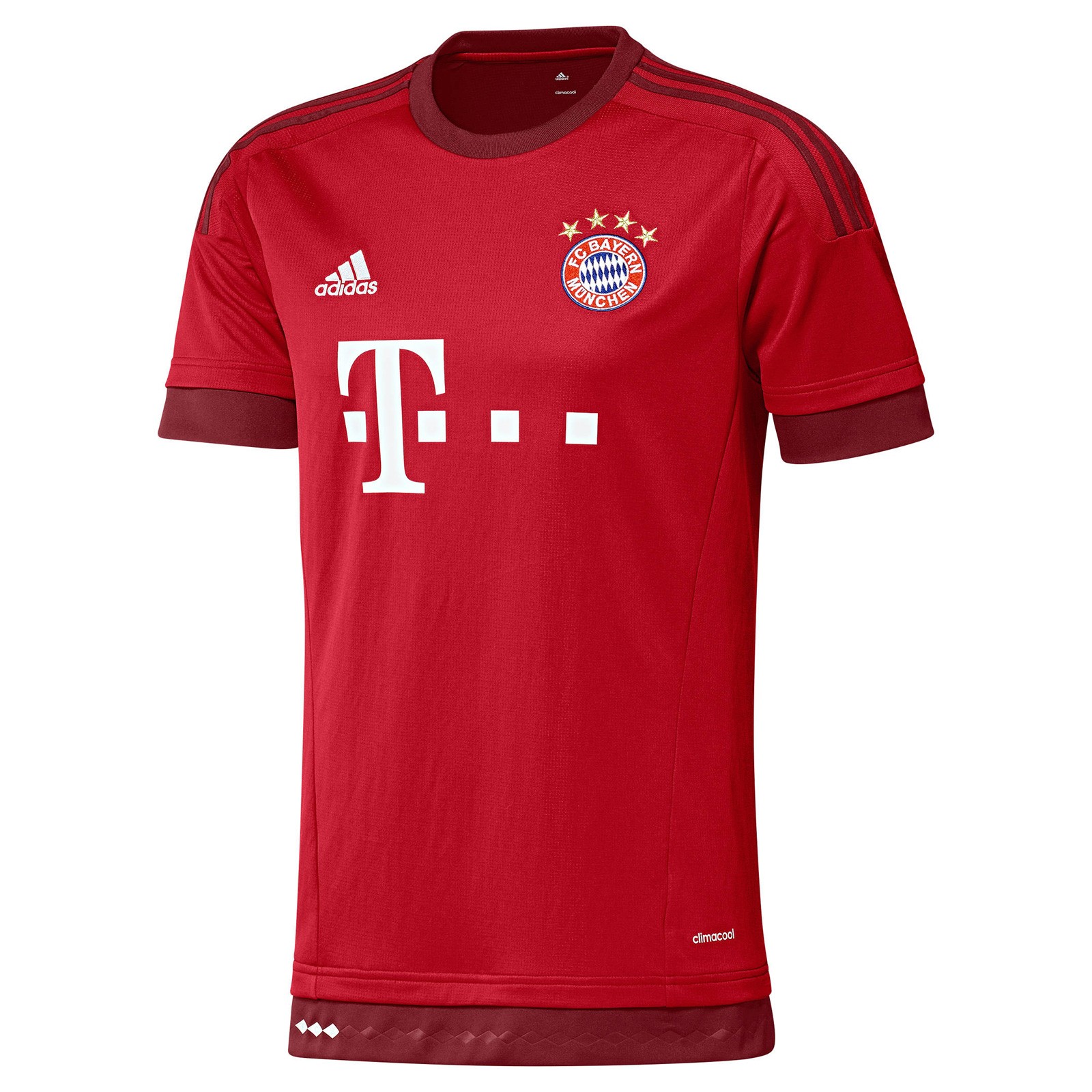 拜仁慕尼黑2015-16赛季球迷版主场球衣