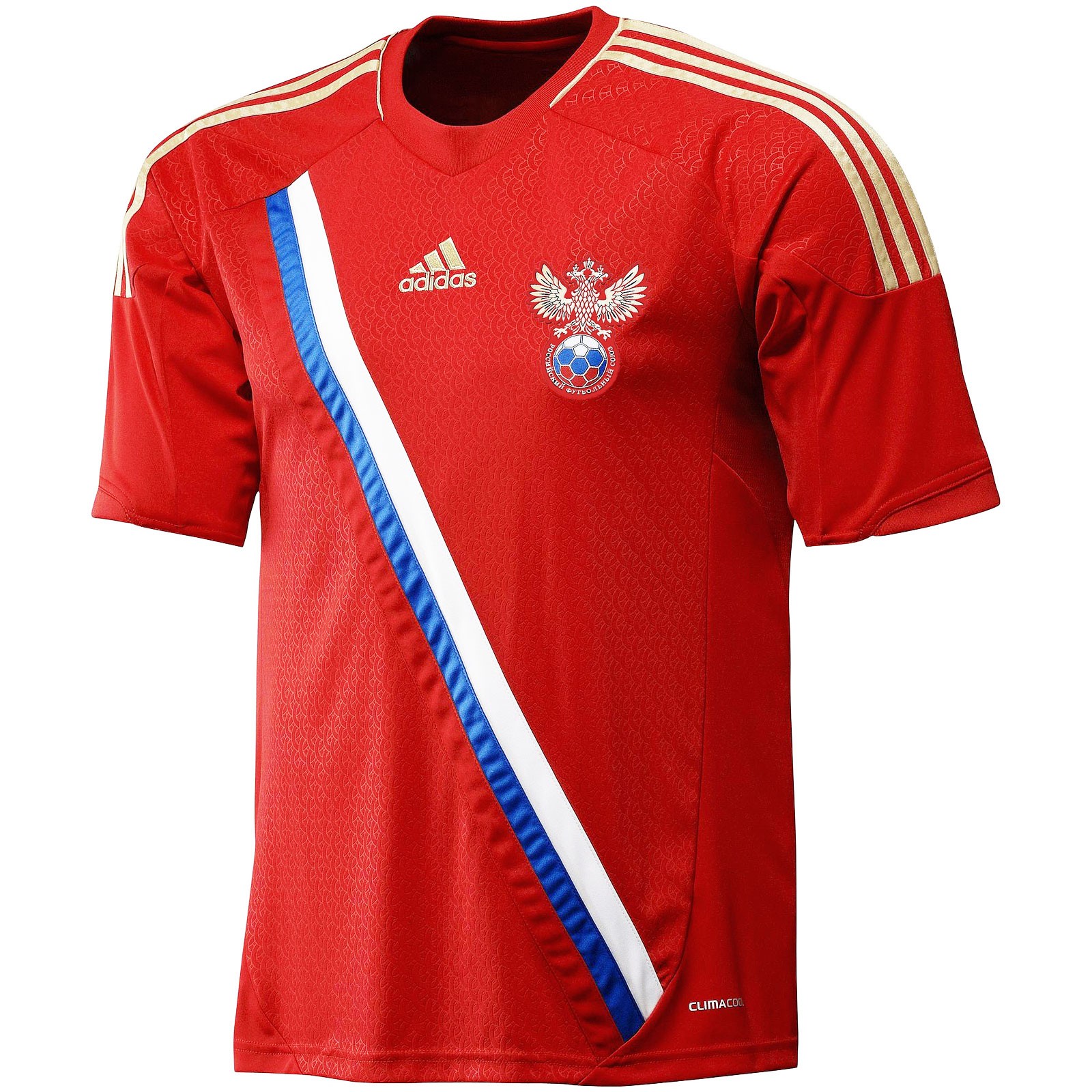 俄罗斯国家队2012欧洲杯球迷版主场球衣