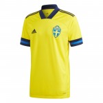 瑞典国家队2020欧洲杯球迷版主场球衣