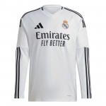 皇家马德里2024-25赛季球迷版长袖主场球衣