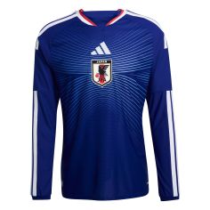 日本国家队2026世界杯球员版长袖主场球衣