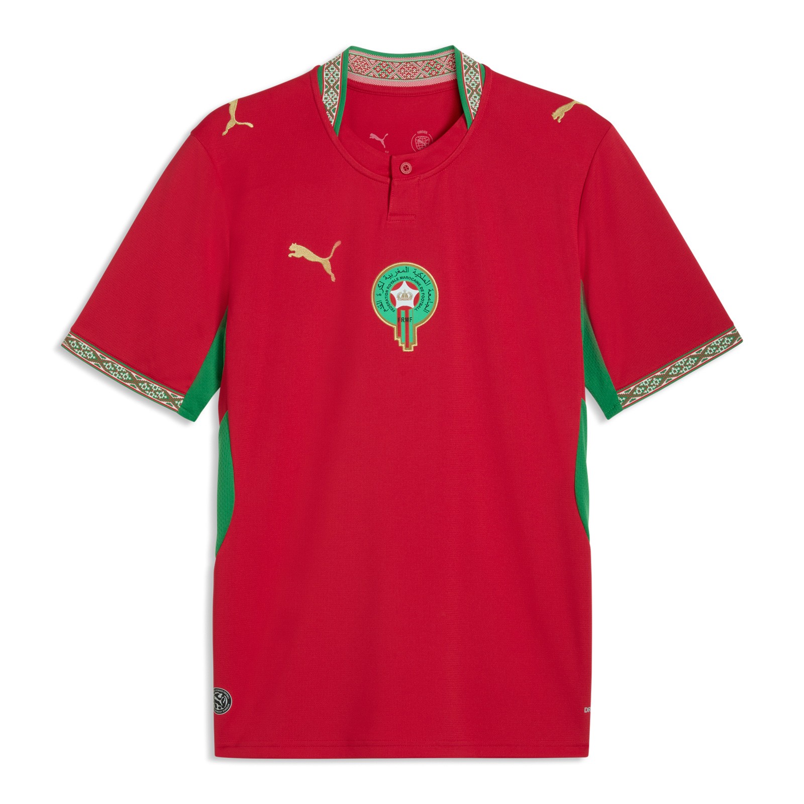 摩洛哥国家队2026世界杯球迷版主场球衣