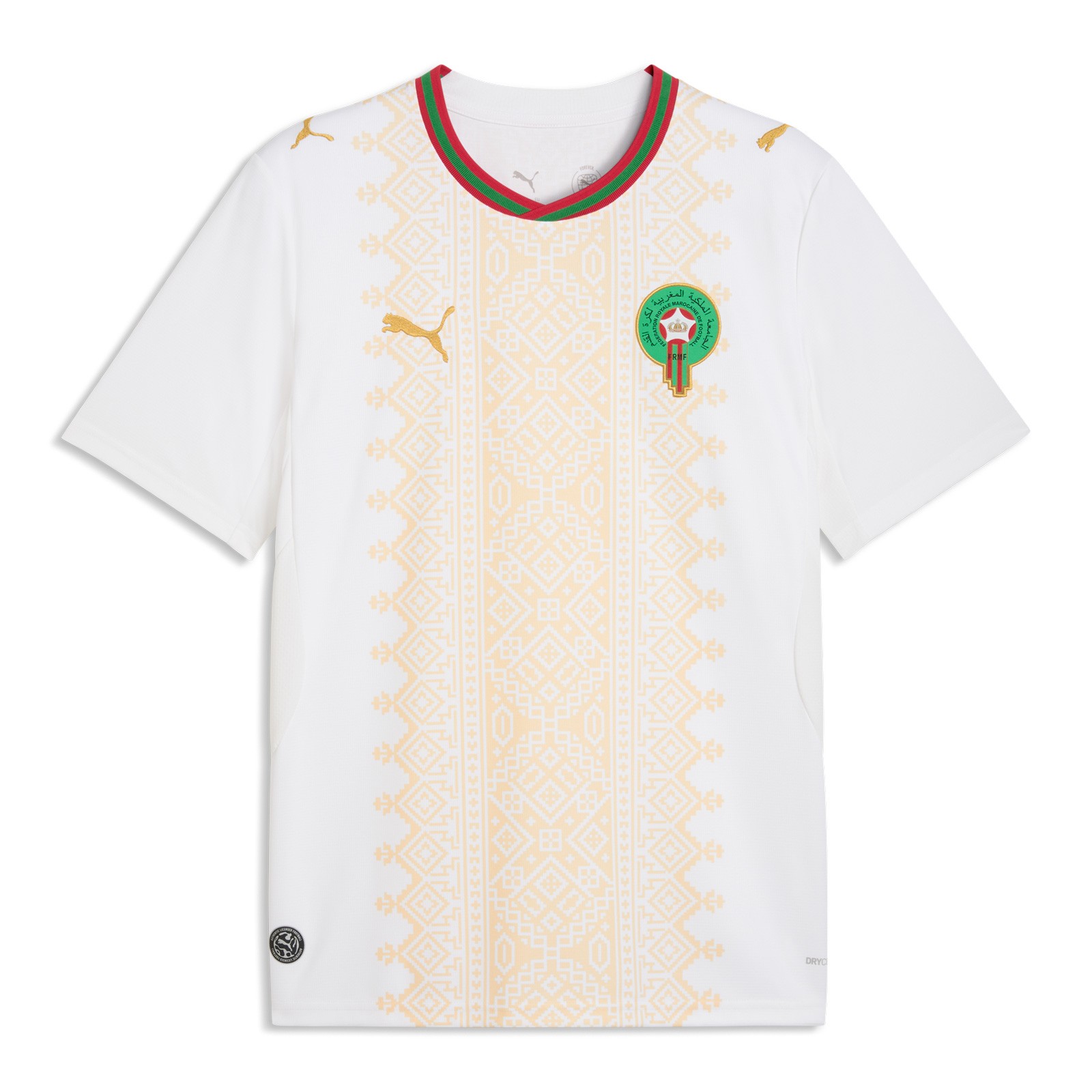 摩洛哥国家队2026世界杯球迷版客场球衣