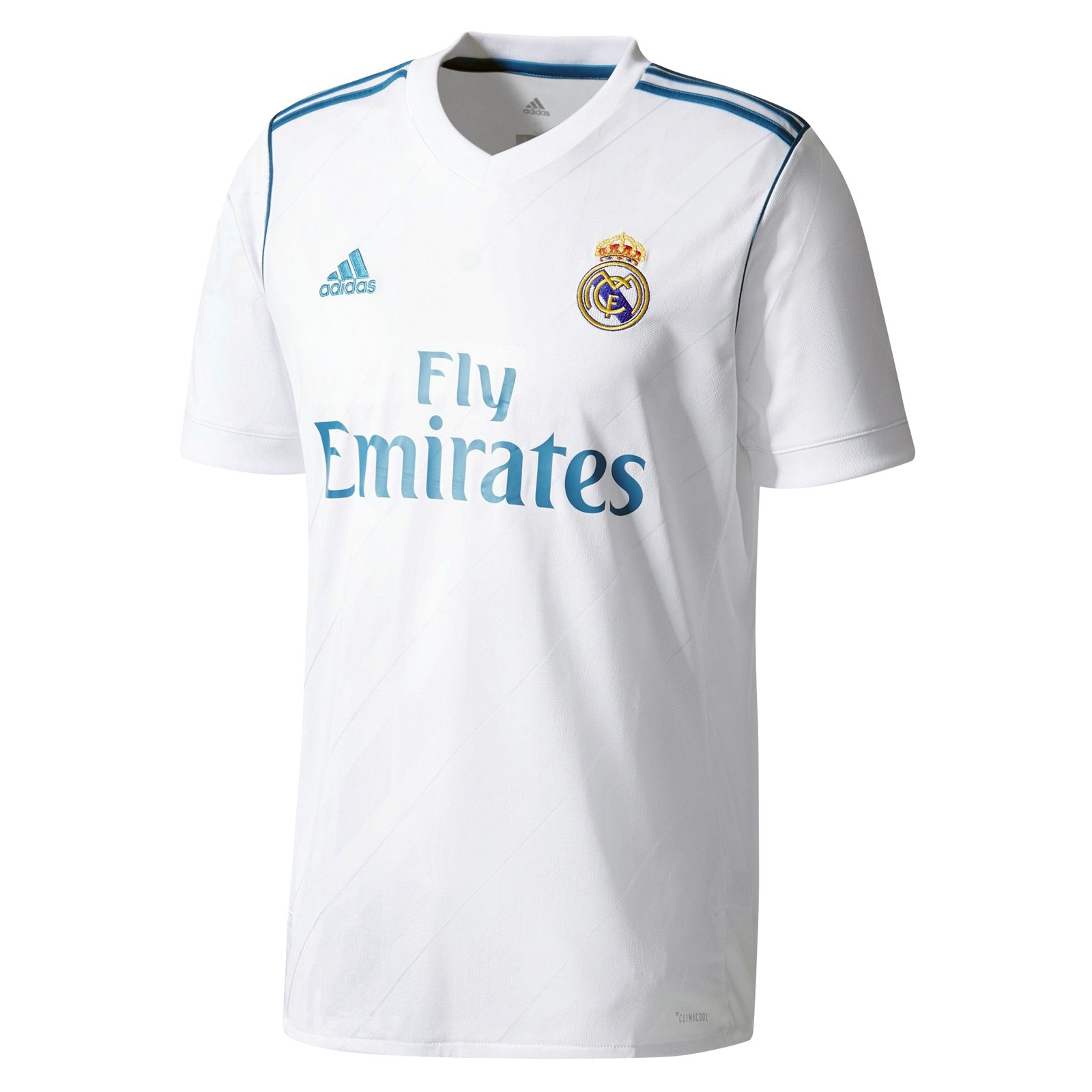 皇家马德里2017-18赛季球迷版主场球衣