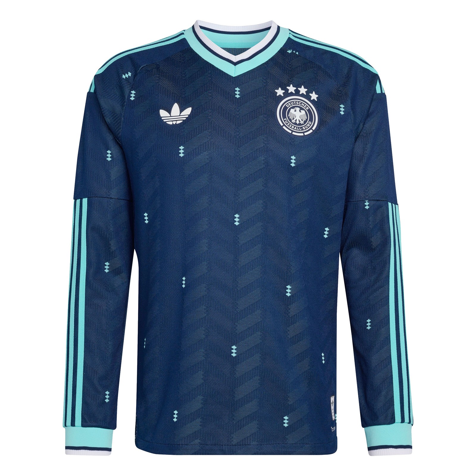 德国国家队2026世界杯球员版长袖客场球衣