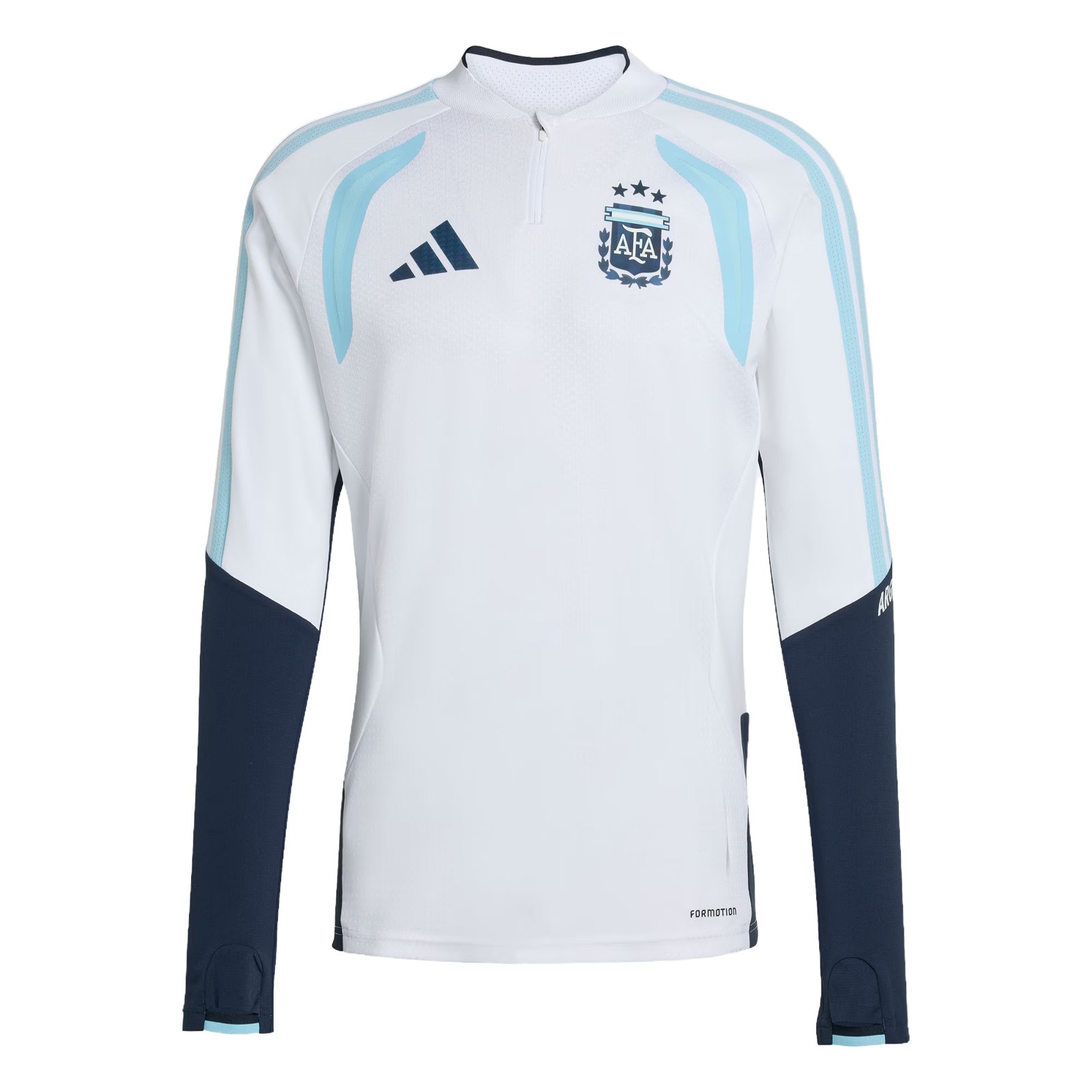 阿根廷国家队TIRO26 PRO半拉链训练热身卫衣