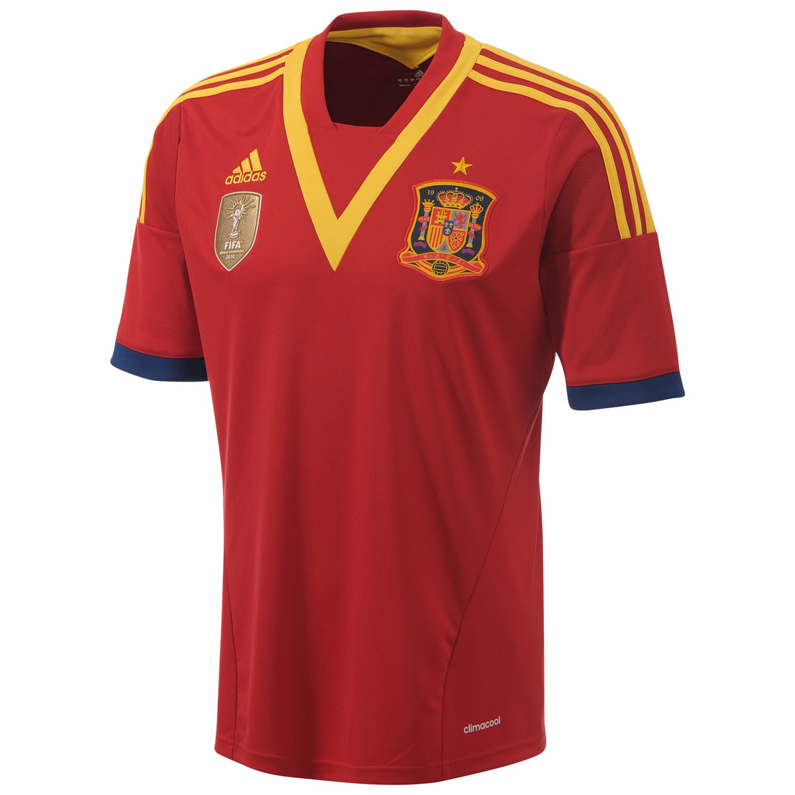 西班牙国家队2013联合会杯球迷版主场球衣