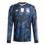 阿根廷国家队2026世界杯球员版长袖客场球衣