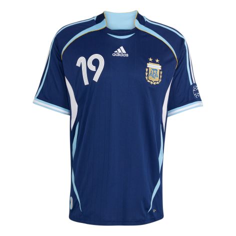 阿根廷国家队2006世界杯复刻客场球衣（梅西）